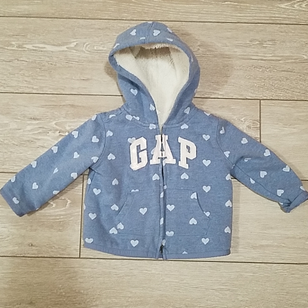Baby Gap  toddler sherpa lined jacket